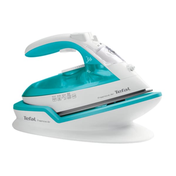 FER A VAPEUR TEFAL SANS FIL 2400W / Bleu et Blanc (FV6520E0) FER A VAPEUR TEFAL SANS FIL 2400W / Bleu et Blanc (FV6520E0)